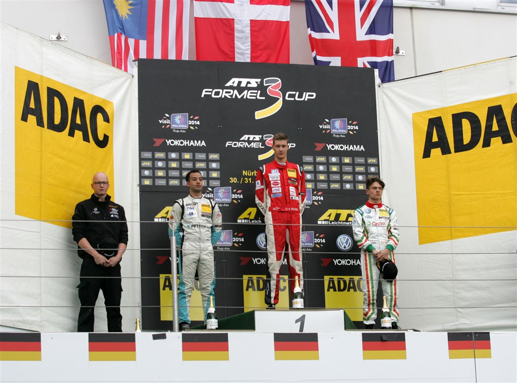 For første gang i karrieren vandt Nicolai Sylvest et Formel 3-løb.